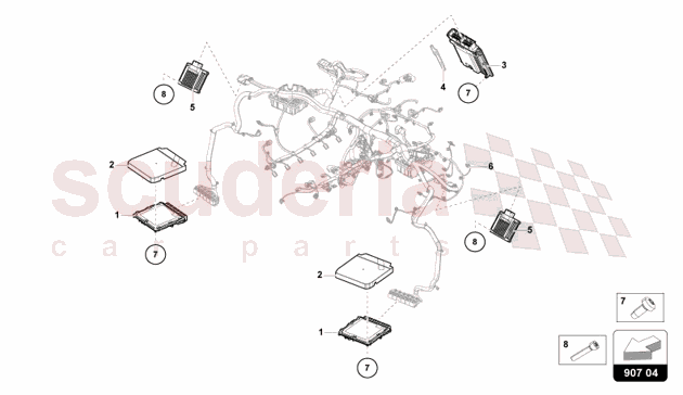 UNIT FOR PETROL ENGINE of Lamborghini Lamborghini Revuelto Coupe