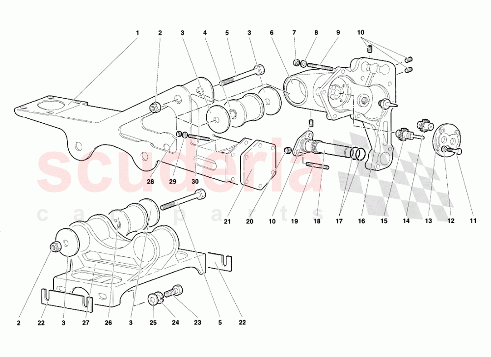 Gearbox Oil Pump of Lamborghini Lamborghini Diablo SE30 (1993-1995)