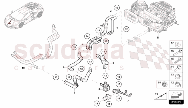 COND. SYSTEM/ HEATING STANDARD of Lamborghini Lamborghini Revuelto Coupe