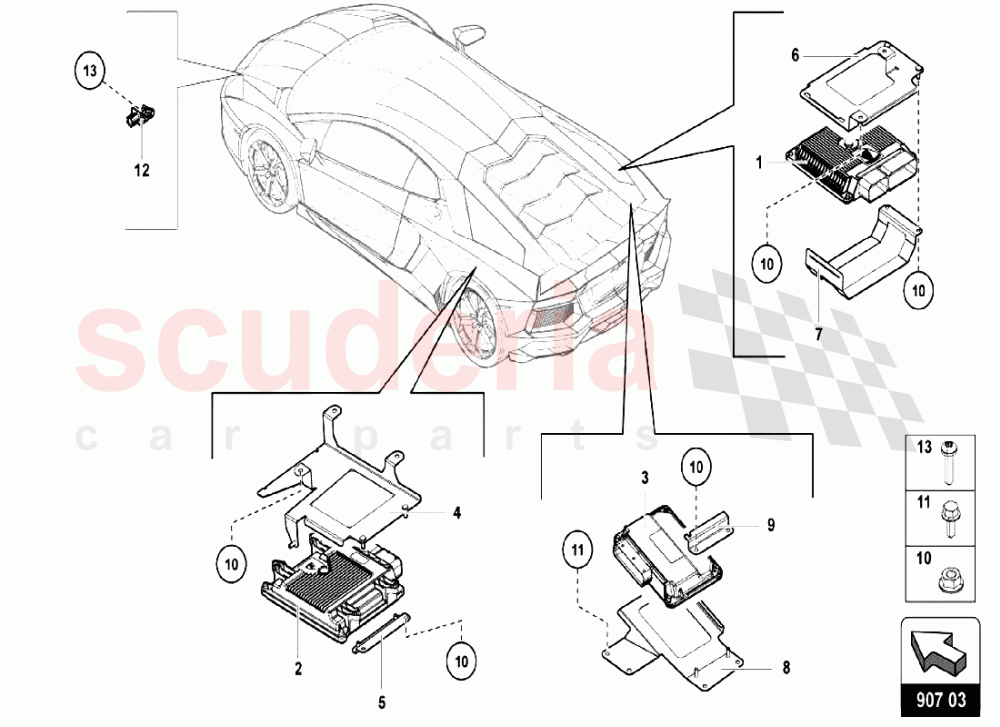 ELECTRICAL SYSTEM 2 of Lamborghini Lamborghini Aventador LP750 SV Roadster