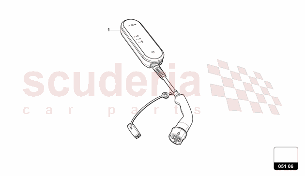CABLE FOR VEHICLE of Lamborghini Lamborghini Revuelto Coupe