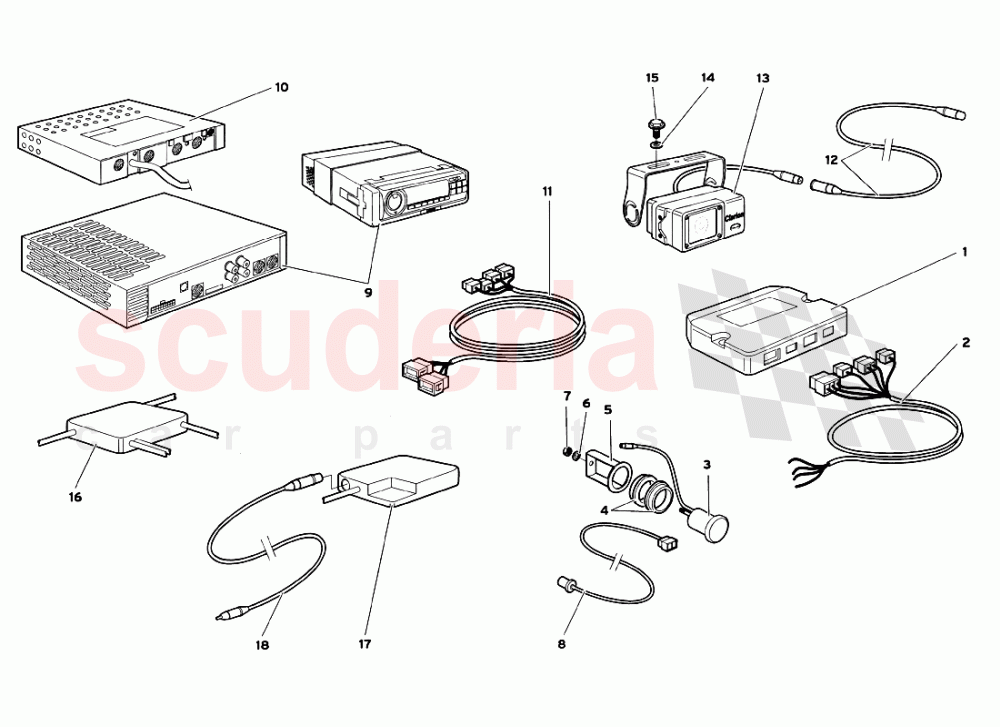 Electrical System 6 of Lamborghini Lamborghini Diablo GT (1999-2000)