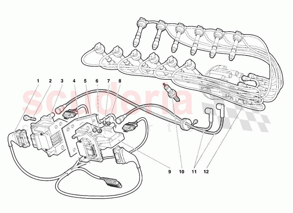 Electrical Components of Lamborghini Lamborghini Diablo SE30 (1993-1995)