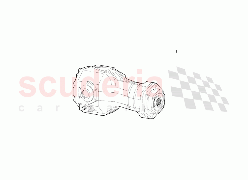 FRONT DIFFERENTIAL of Lamborghini Lamborghini Murcielago