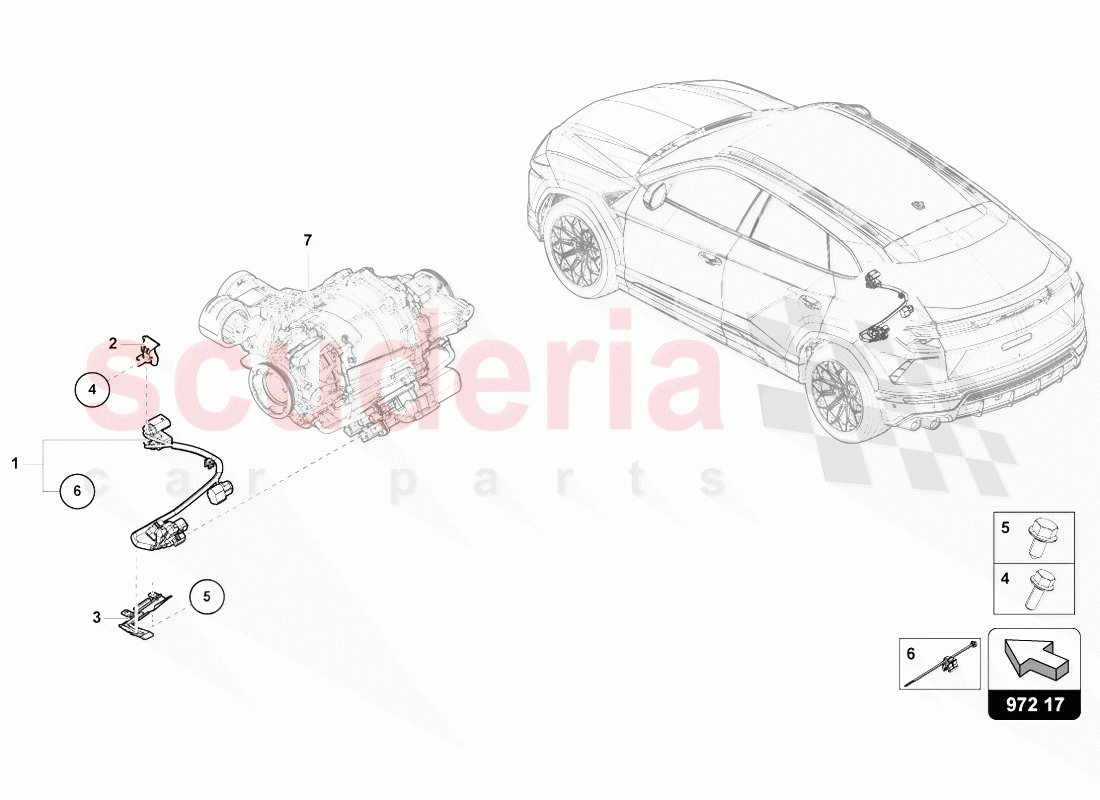 ADAPTER CABLE LOOM of Lamborghini Lamborghini Urus (2018-2019)