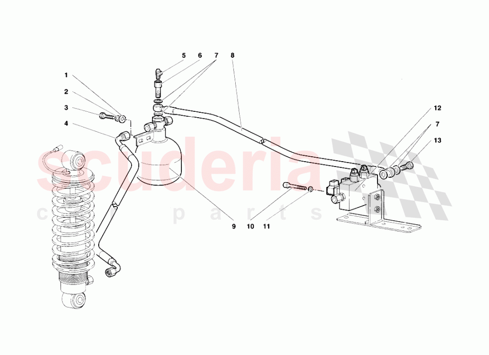 Lifting System (Comfort Pack) of Lamborghini Lamborghini Diablo SV (1998)