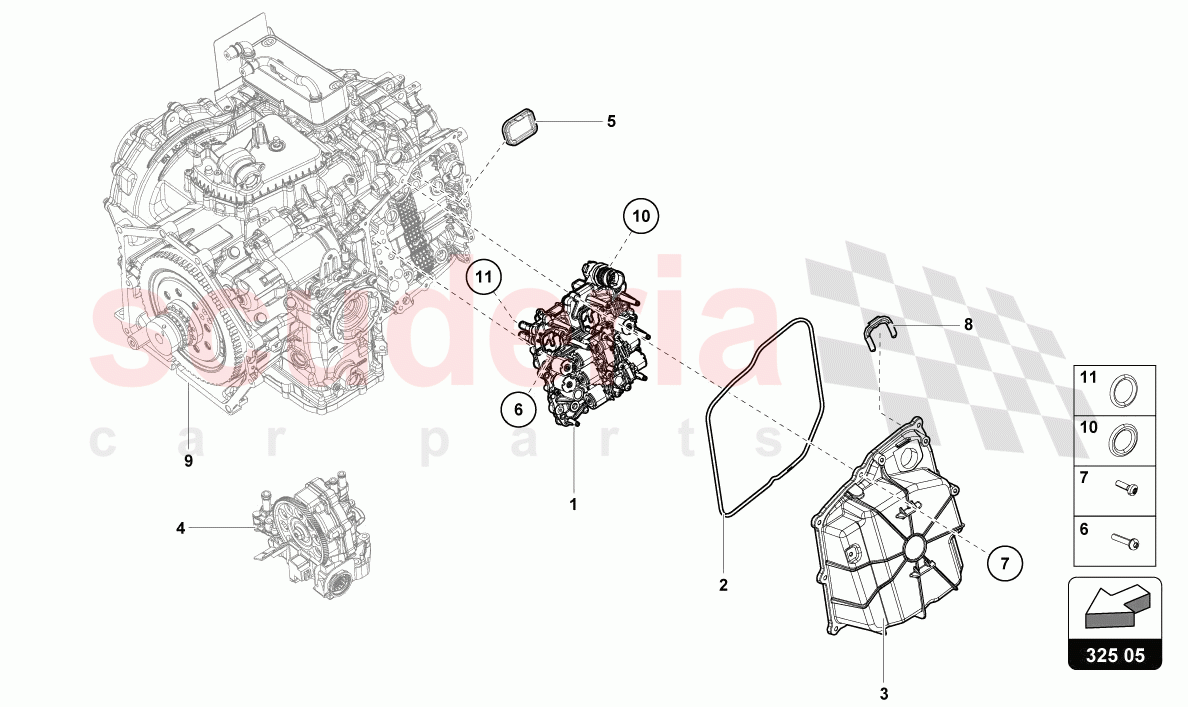 MECHATRONIC WITH SOFTWARE of Lamborghini Lamborghini Huracan STO