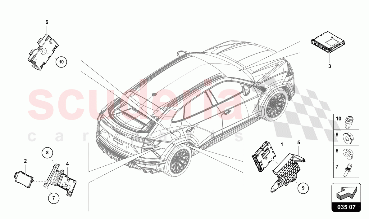 TV TUNER of Lamborghini Lamborghini Urus S