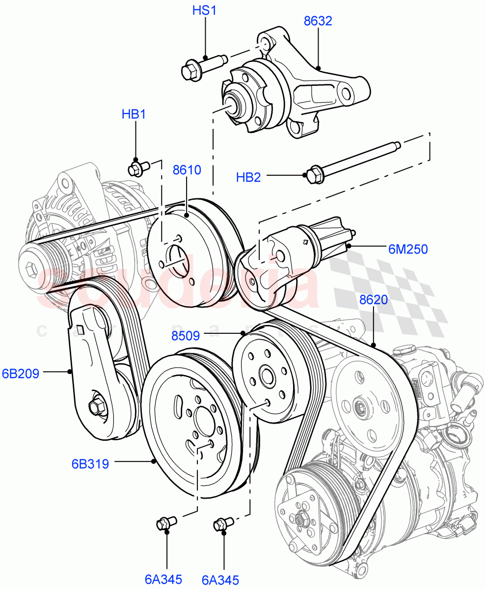 thumbnail image 2 of R And C Wading Breather Kit For Land Rover Discovery 200 / 300 TDi Timing Cam Belt Case – Black 2 of 6