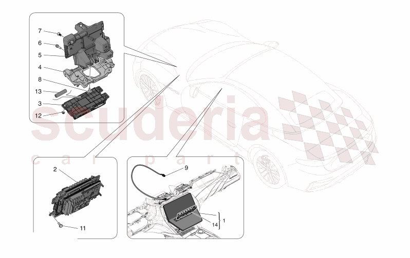 IT SYSTEM of Maserati Maserati GranCabrio M189 TROFEO  AUTOMATIC 4WD 3.0 BT V6 550 HP