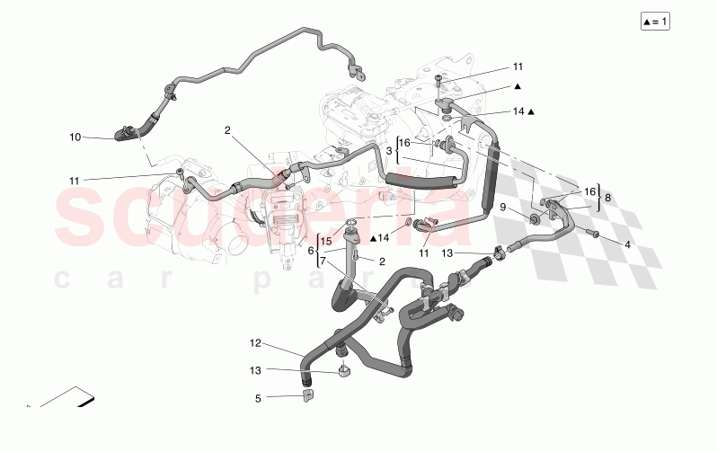 TURBOCHARGING SYSTEM: LUBRICATION AND COOLING of Maserati Maserati Grecale GT Automatic 2.0 T4 4WD 250HP MHEV