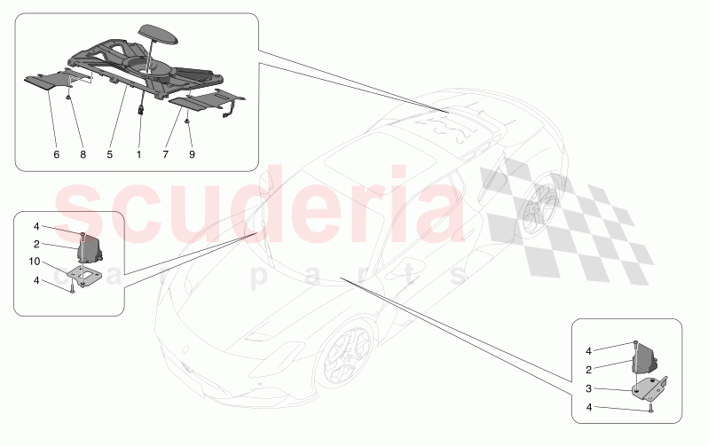 RECEPTION AND CONNECTION SYSTEM of Maserati Maserati MC20 Leggenda Automatic 3.0 BT V6 2WD 630HP
