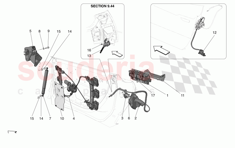 DOORS: MECHANISMS of Maserati Maserati MC20 Leggenda Automatic 3.0 BT V6 2WD 630HP