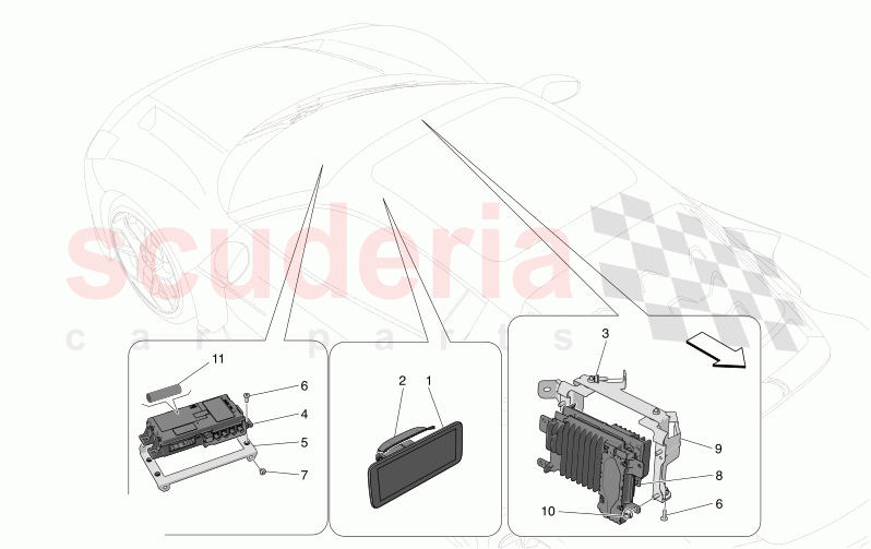 IT SYSTEM of Maserati Maserati MC20 Icona Automatic 3.0 BT V6 2WD 630HP