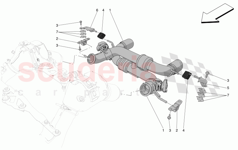 SILENCERS of Maserati Maserati MC20 Leggenda Automatic 3.0 BT V6 2WD 630HP