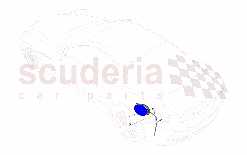 FUEL TANK DOOR AND CONTROLS of Maserati Maserati GranTurismo M189    AUTOMATIC 4WD 3.0 BT V6 490 HP
