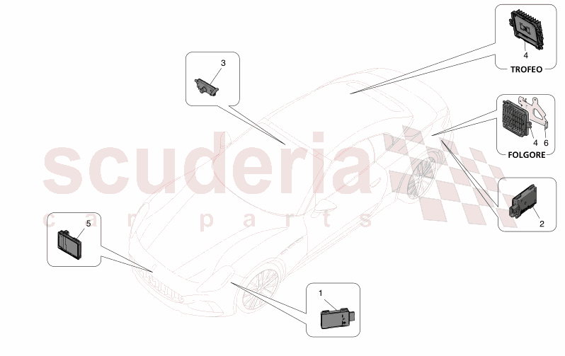 DRIVE ASSISTANCE SYSTEM of Maserati Maserati GranCabrio M189 FOLGORE  AUTOMATIC 4WD BEV 560 kW
