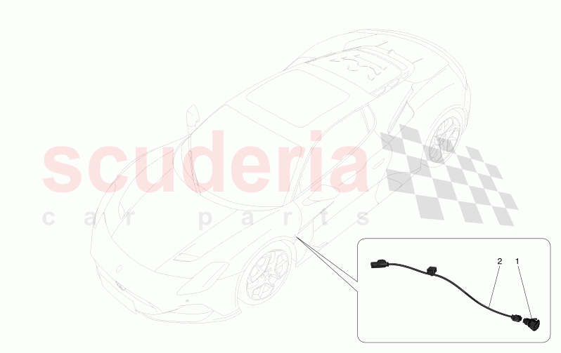 SIDE LIGHT CLUSTERS of Maserati Maserati MC20 Leggenda Automatic 3.0 BT V6 2WD 630HP