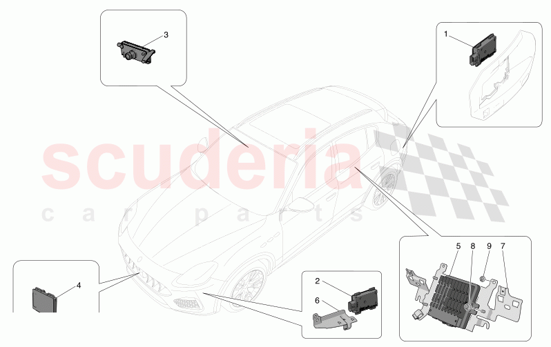 DRIVE ASSISTANCE SYSTEM of Maserati Maserati Grecale GT Automatic 2.0 T4 4WD 300HP MHEV