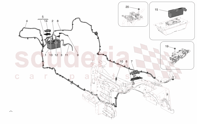 ENERGY GENERATION AND ACCUMULATION of Maserati Maserati GranTurismo M189 MODENA  AUTOMATIC 4WD 3.0 BT V6 490 HP