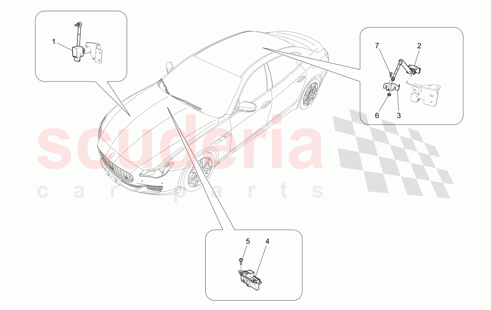 LIGHTING SYSTEM CONTROL of Maserati Maserati Quattroporte (2013-2016) V6 330bhp