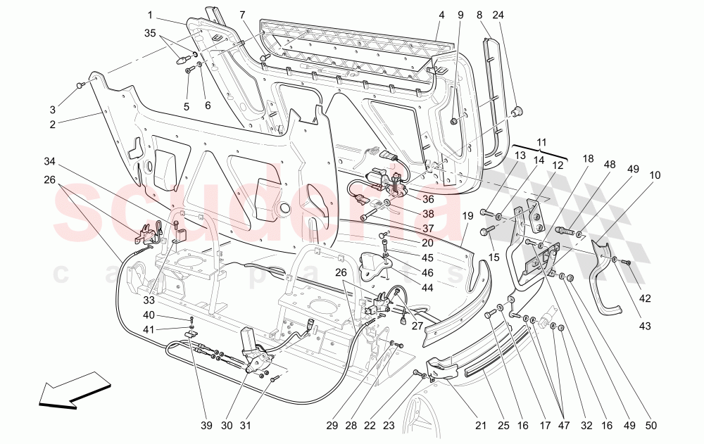 ELECTRICAL CAPOTE: COVERS of Maserati Maserati GranSport Spyder (2005-2007)