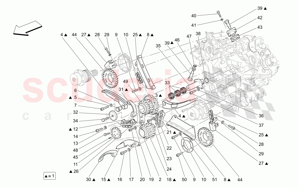 TIMING - CONTROLS (Available with: "GranSport MC Victory" Version) of Maserati Maserati GranSport Coupe (2005-2007)