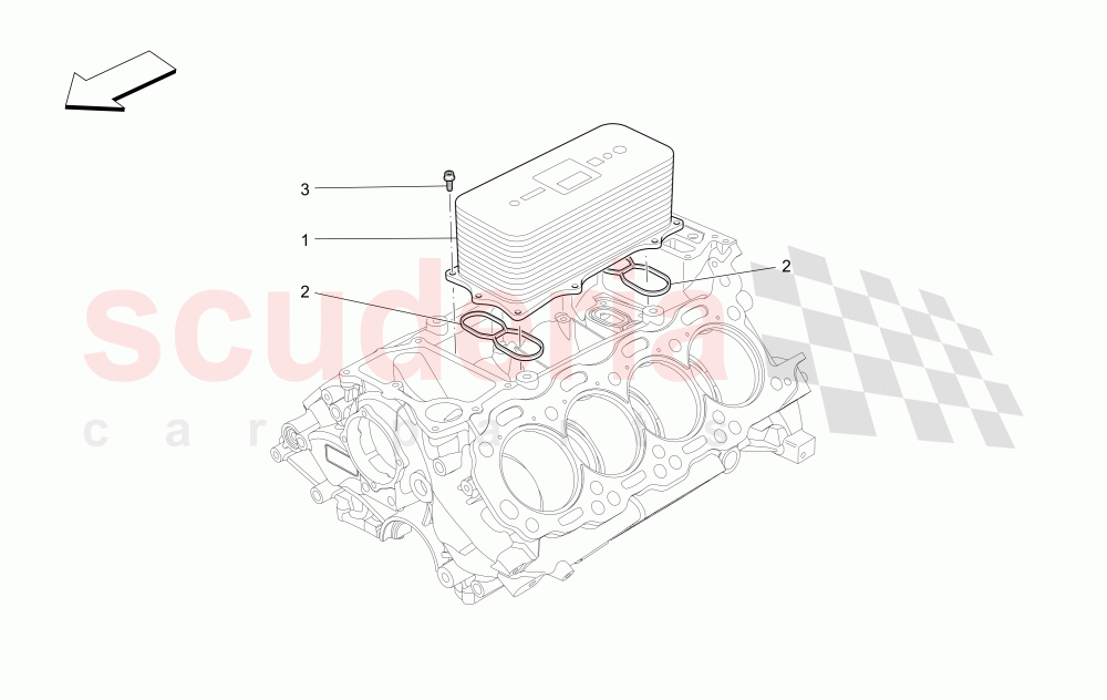 HEAT EXCHANGER of Maserati Maserati Quattroporte (2013+) GTS