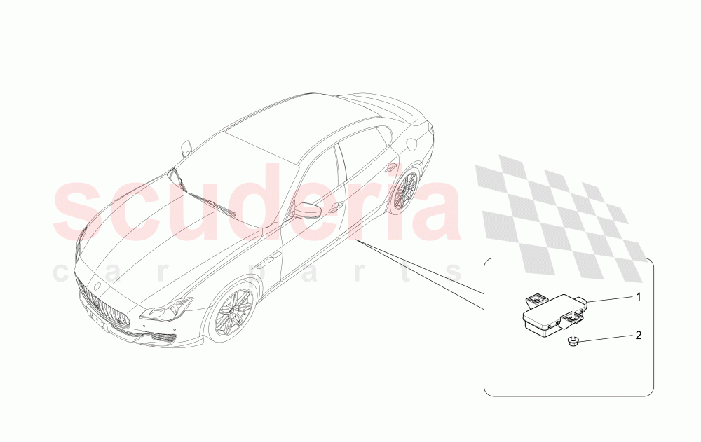 TYRE PRESSURE MONITORING SYSTEM of Maserati Maserati Quattroporte (2013-2016) S V6 410bhp
