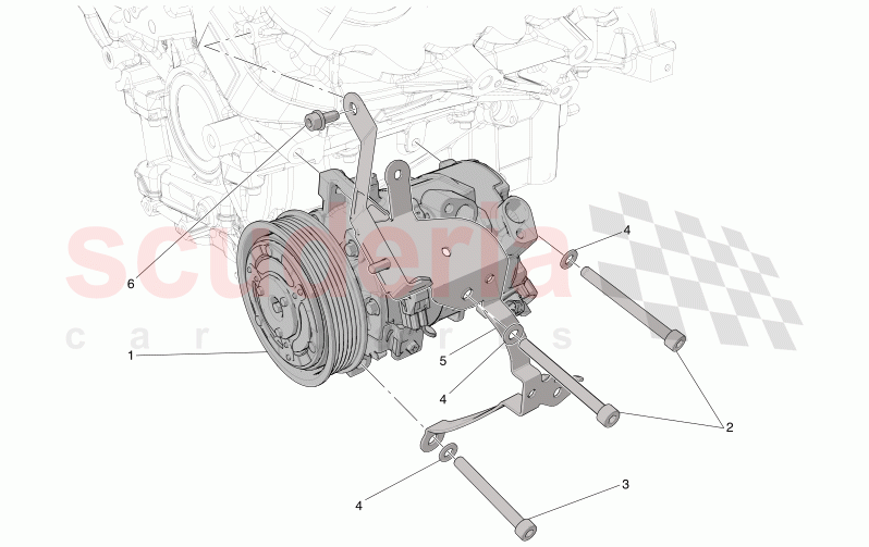 A/C UNIT: ENGINE COMPARTMENT DEVICES of Maserati Maserati MC20 Notte Automatic 3.0 BT V6 2WD 630HP