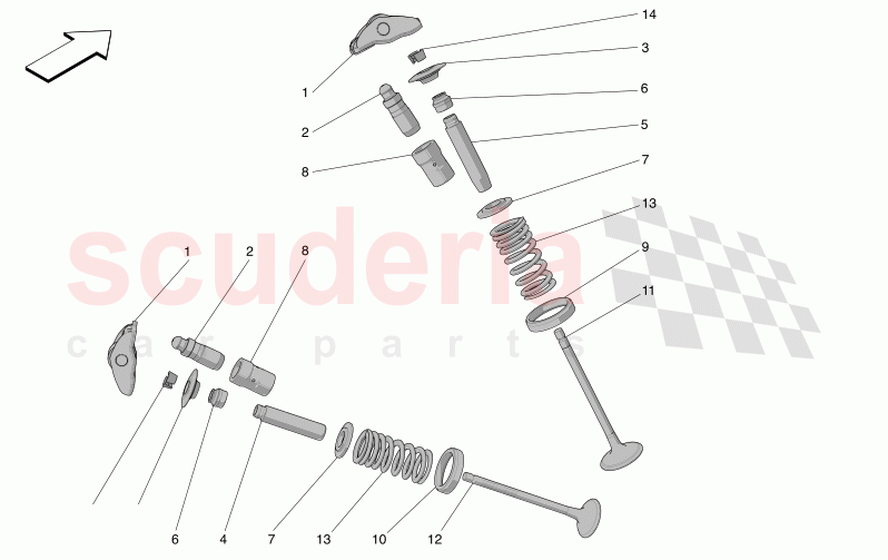 VALVES of Maserati Maserati MC20 Icona Automatic 3.0 BT V6 2WD 630HP