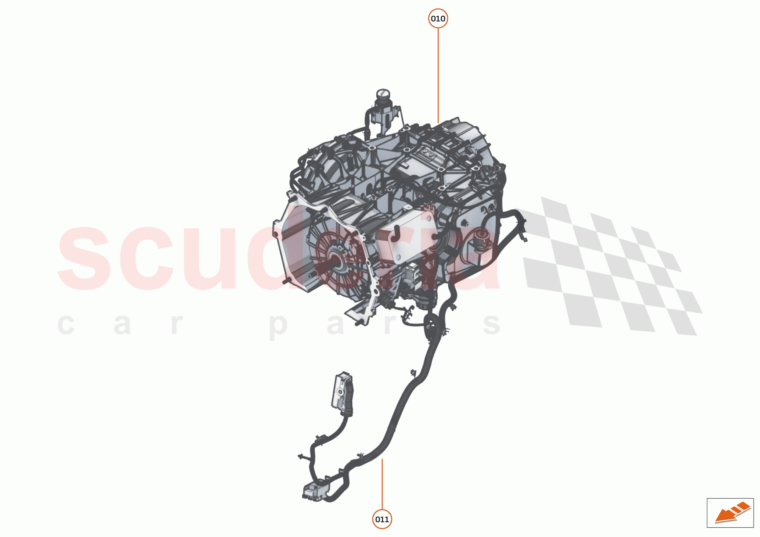 32 - REAR AXLE - 32.2 - TRANSMISSION ASSY of McLaren McLaren Artura