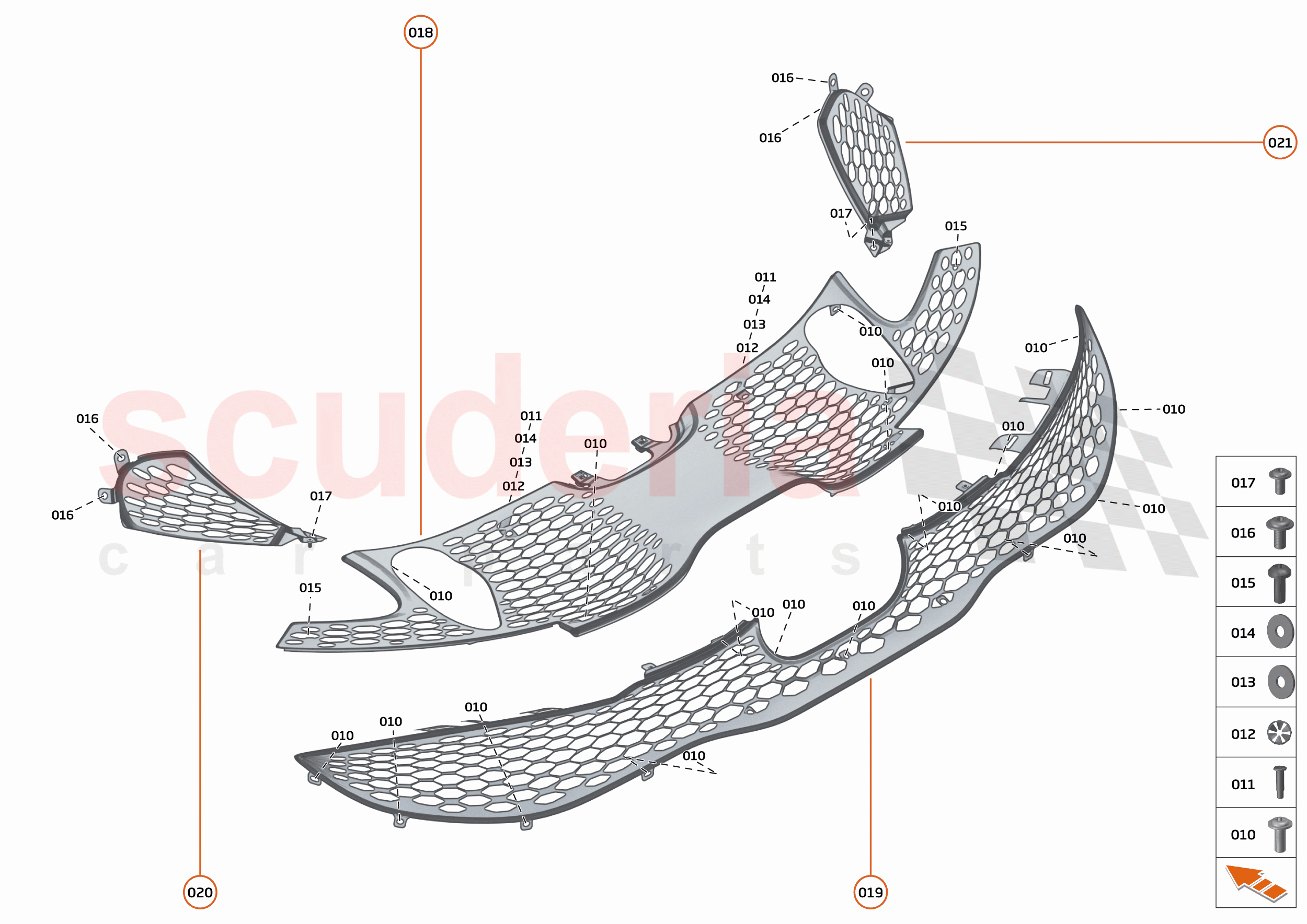 10 - EXTERIOR ORNAMENTATION - 10.7 - REAR FINISHERS AND GRILLES of McLaren McLaren 750S Coupe