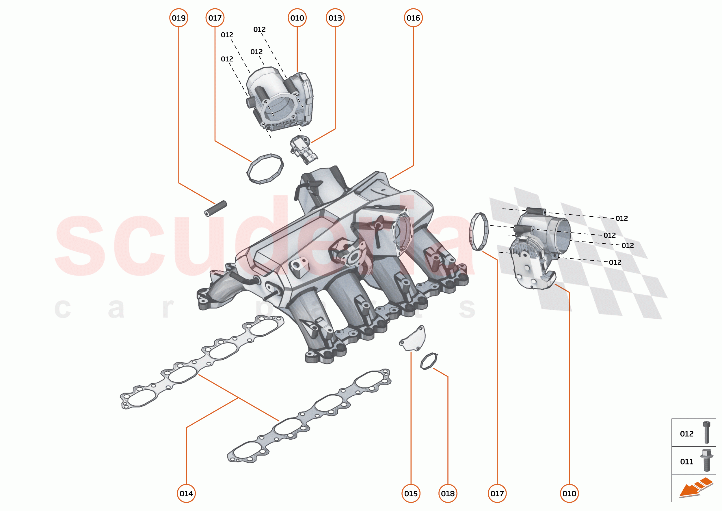 22 - ENGINE - 22.3 - INLET MANIFOLD of McLaren McLaren GT