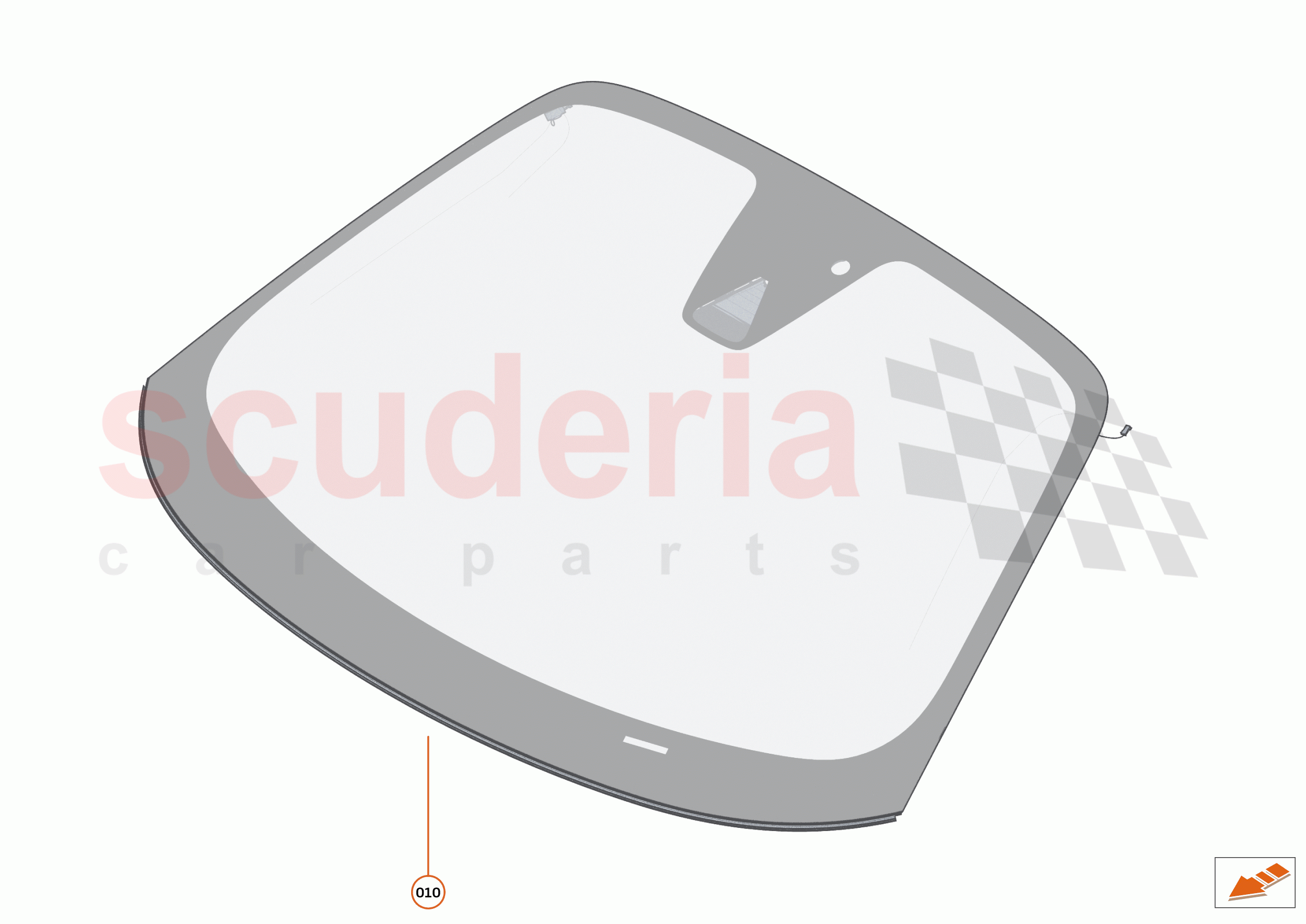 13 - GLAZING BODY - 13.1 - WINDSCREEN of McLaren McLaren Artura