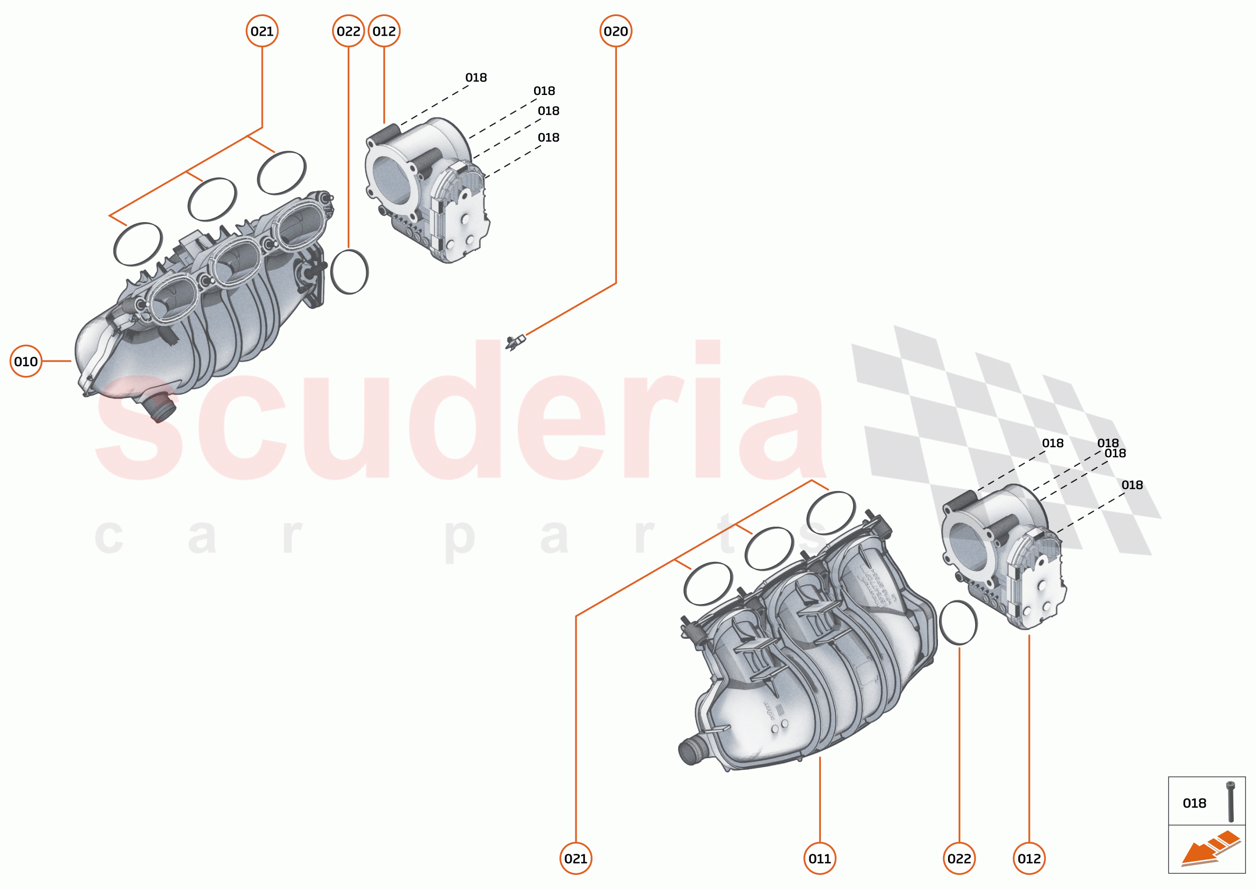 22 - ENGINE - 22.2 - IC ENGINE - INTAKE of McLaren McLaren Artura