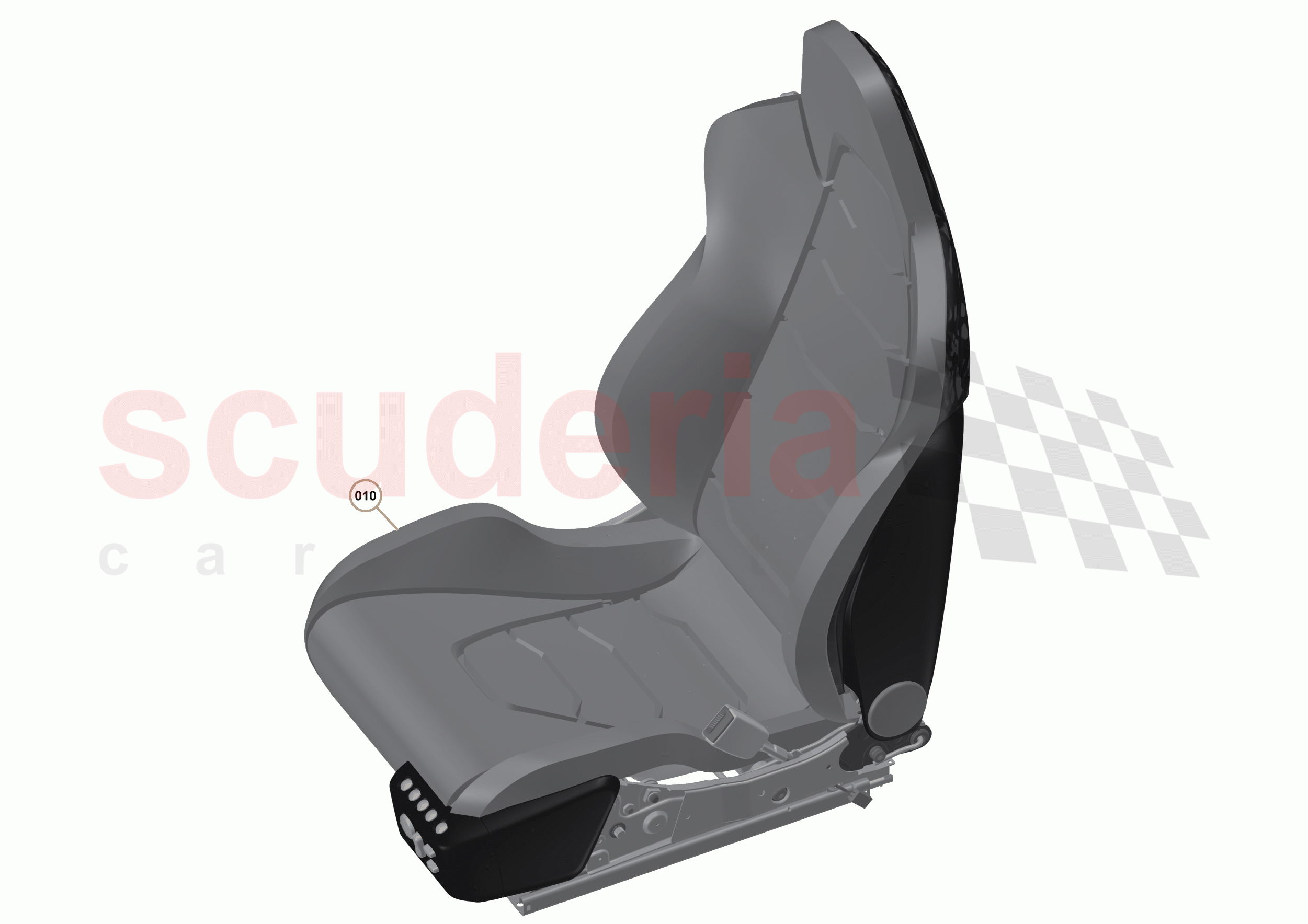30 - N3 - SEAT ASSEMBLY - 30.2 - 01 - SEAT ASSEMBLY - LEATHER - ELECTRIC of McLaren McLaren 675LT Coupe