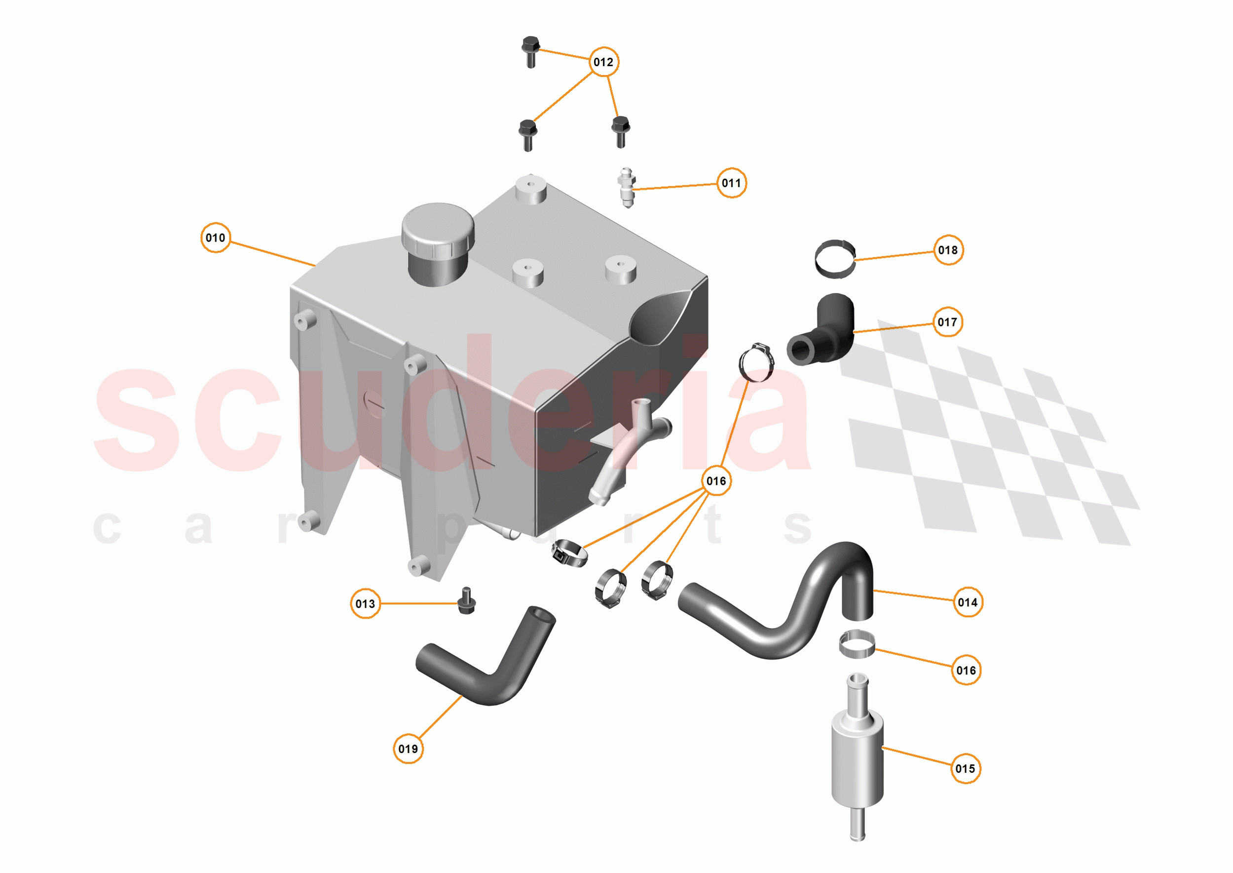 25 - STEERING - 25.1 - STEERING FLUID SYSTEM of McLaren McLaren P1 Coupe