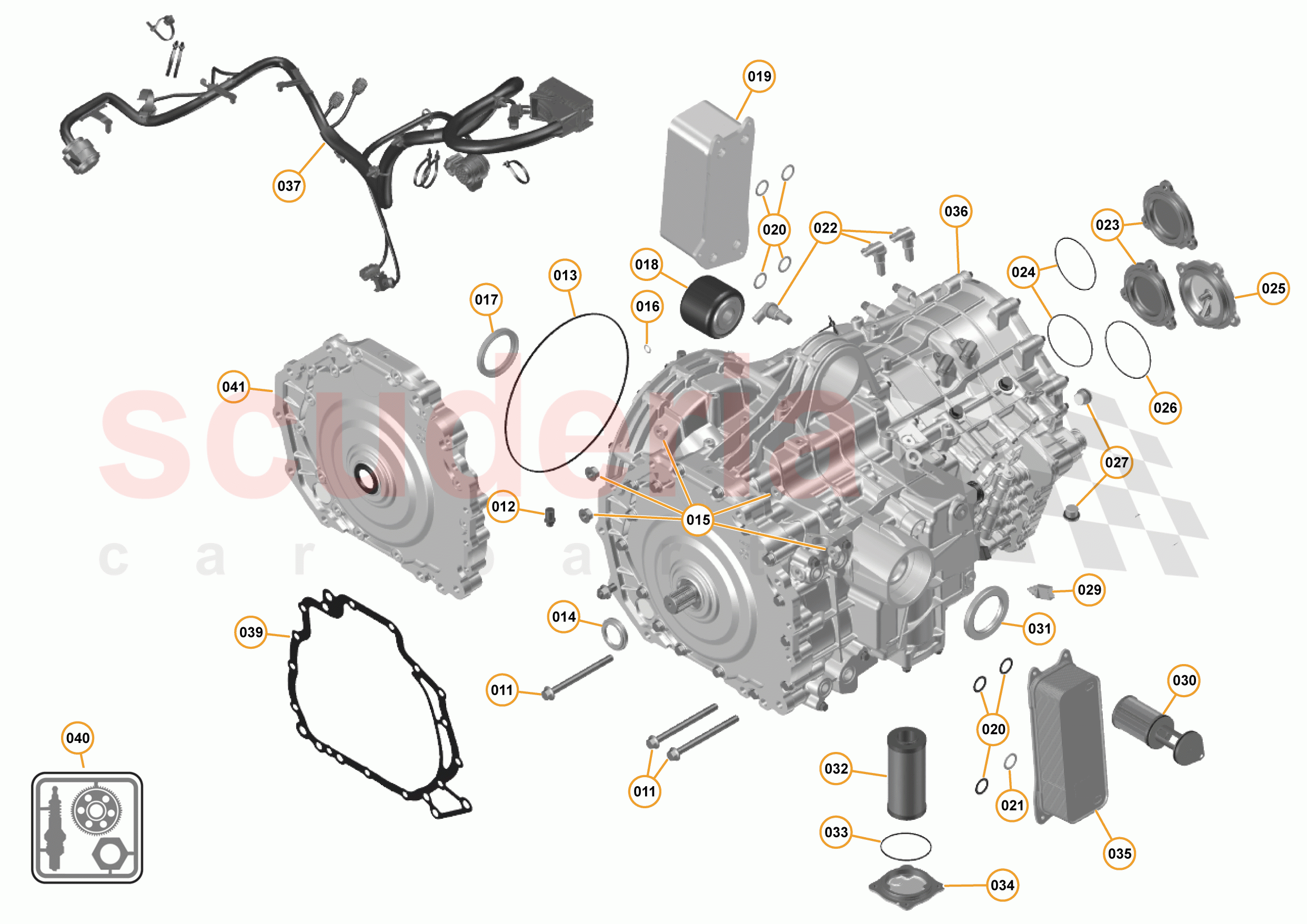 39 - TRANSMISSION - 39.1 - TRANSMISSION of McLaren McLaren 570S Spider