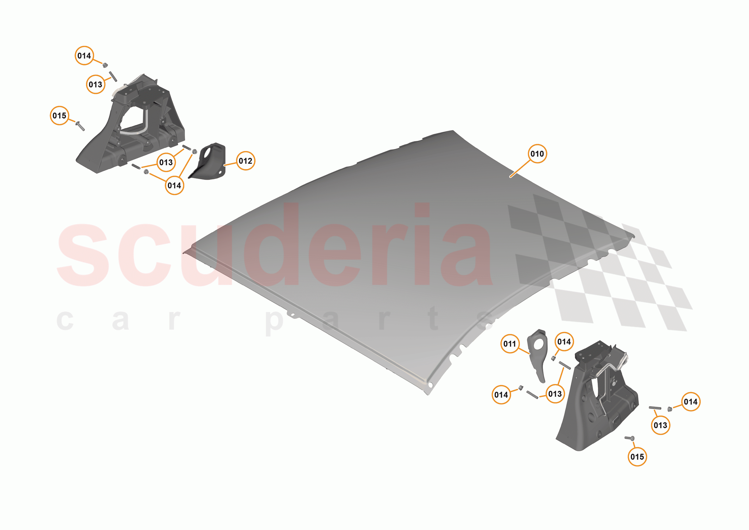 5 - PANELS - 5.5 - UPPER STRUCTURE of McLaren McLaren 570S Coupe