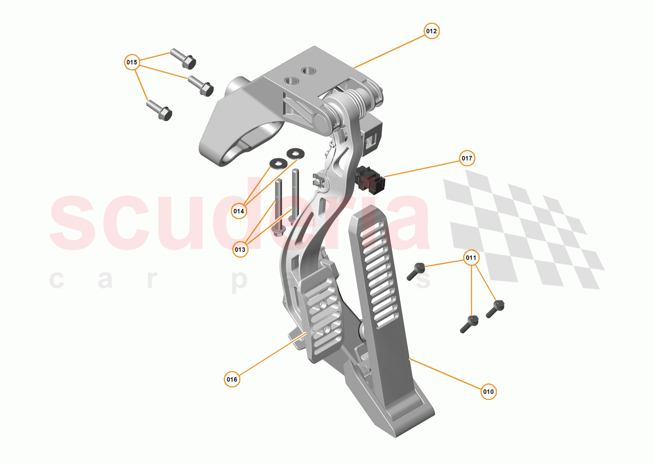23 - BRAKES - SYSTEMS - 23.1 - PEDAL BOX of McLaren McLaren P1 Coupe