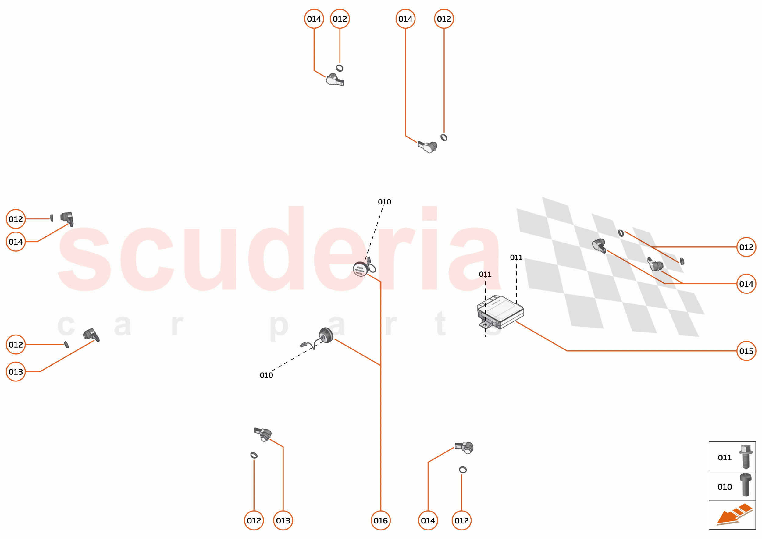 44 - ELECTRICAL SYSTEMS - 44.10 - PARKING ASSISTANCE SYSTEM of McLaren McLaren 600LT Spider