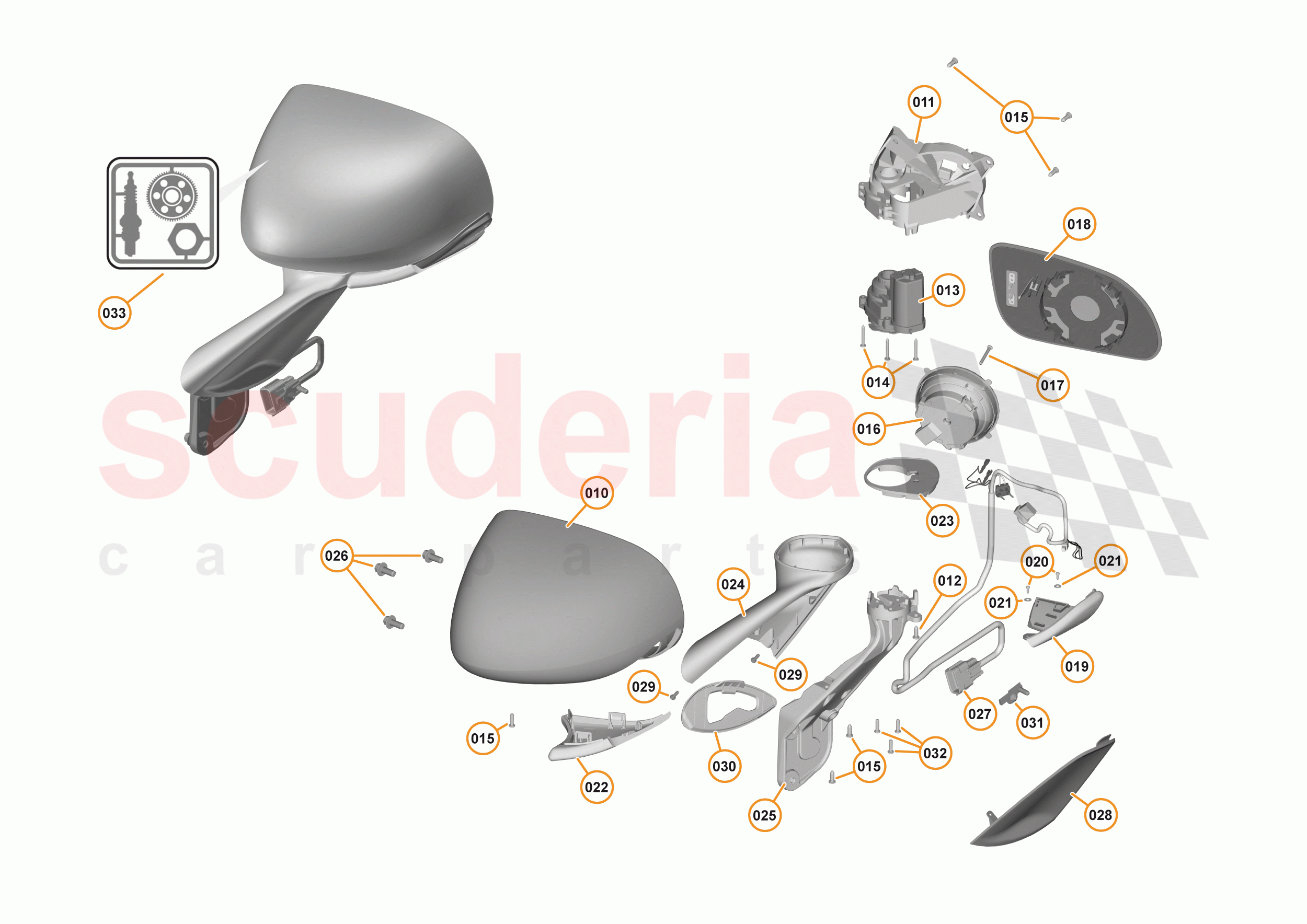6 - CLOSURES - 6.7 - SIDE MIRRORS of McLaren McLaren 570GT
