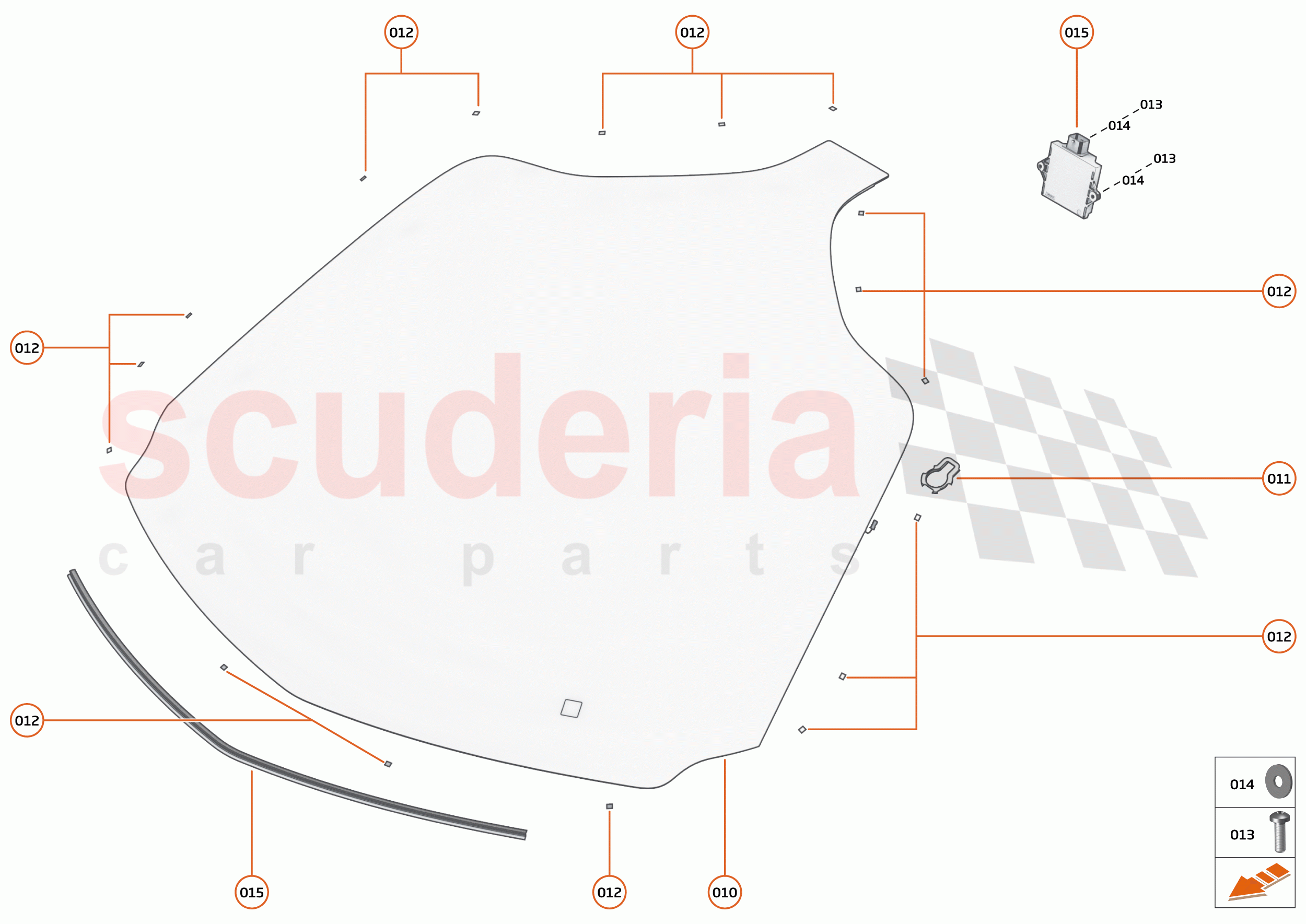 11 - GLAZING BODY - 11.1 - WINDSCREEN of McLaren McLaren Speedtail