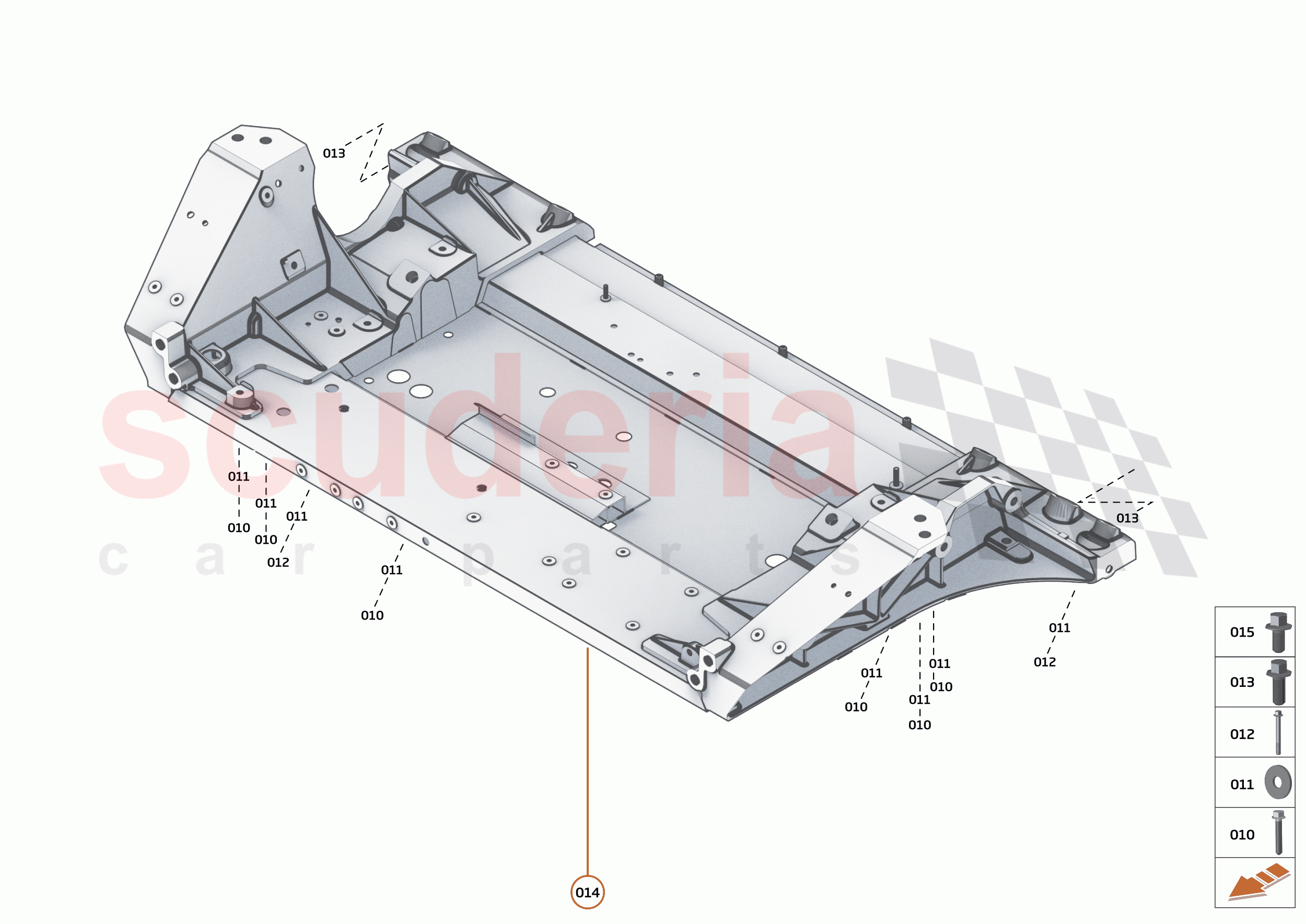1 - FRONT STRUCTURES - 1.2 - FRONT SUBFRAME of McLaren McLaren Artura