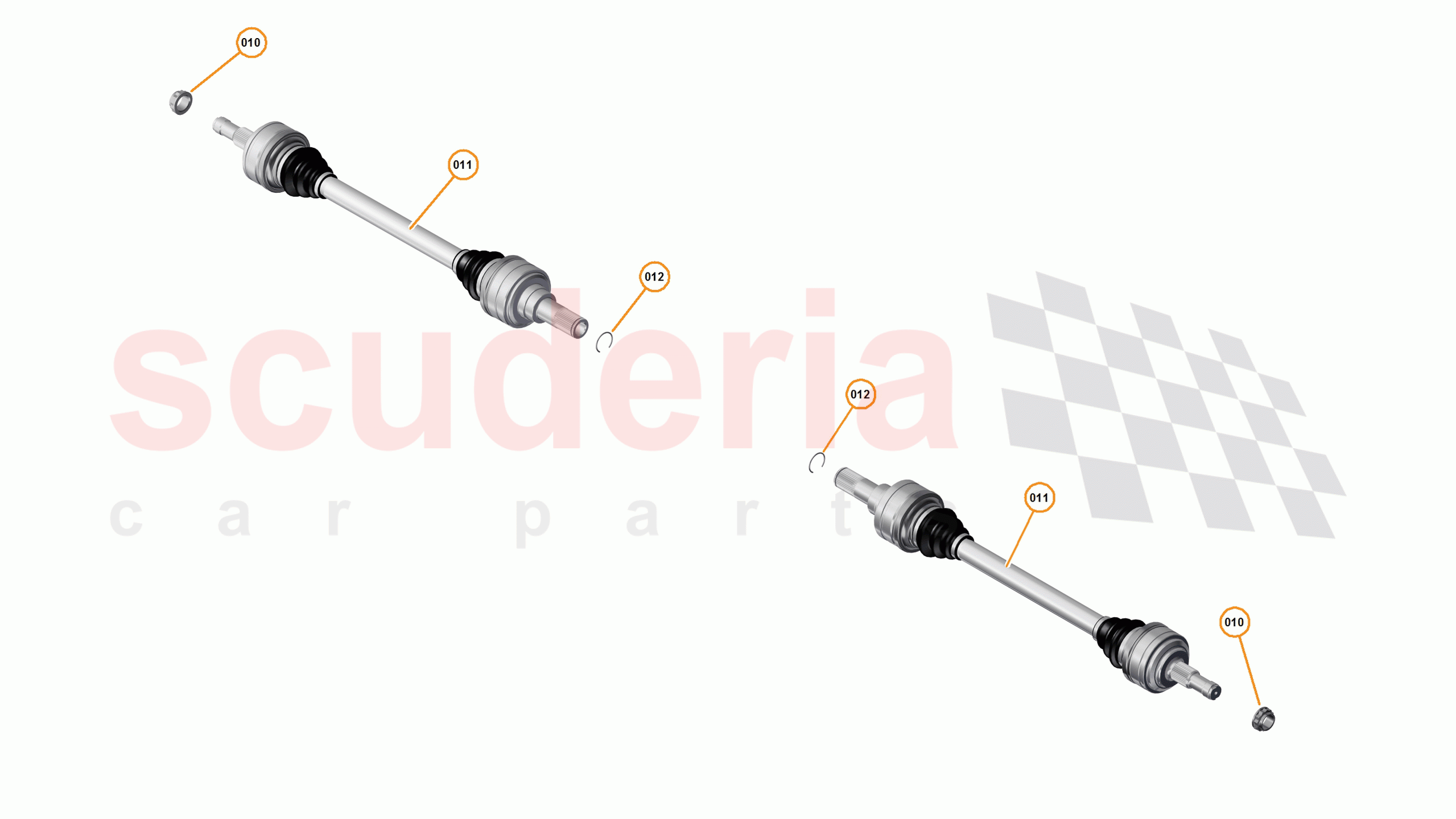 20 - G2 - DRIVELINE - 20.1 - 01 - DRIVELINE of McLaren McLaren 625C Coupe