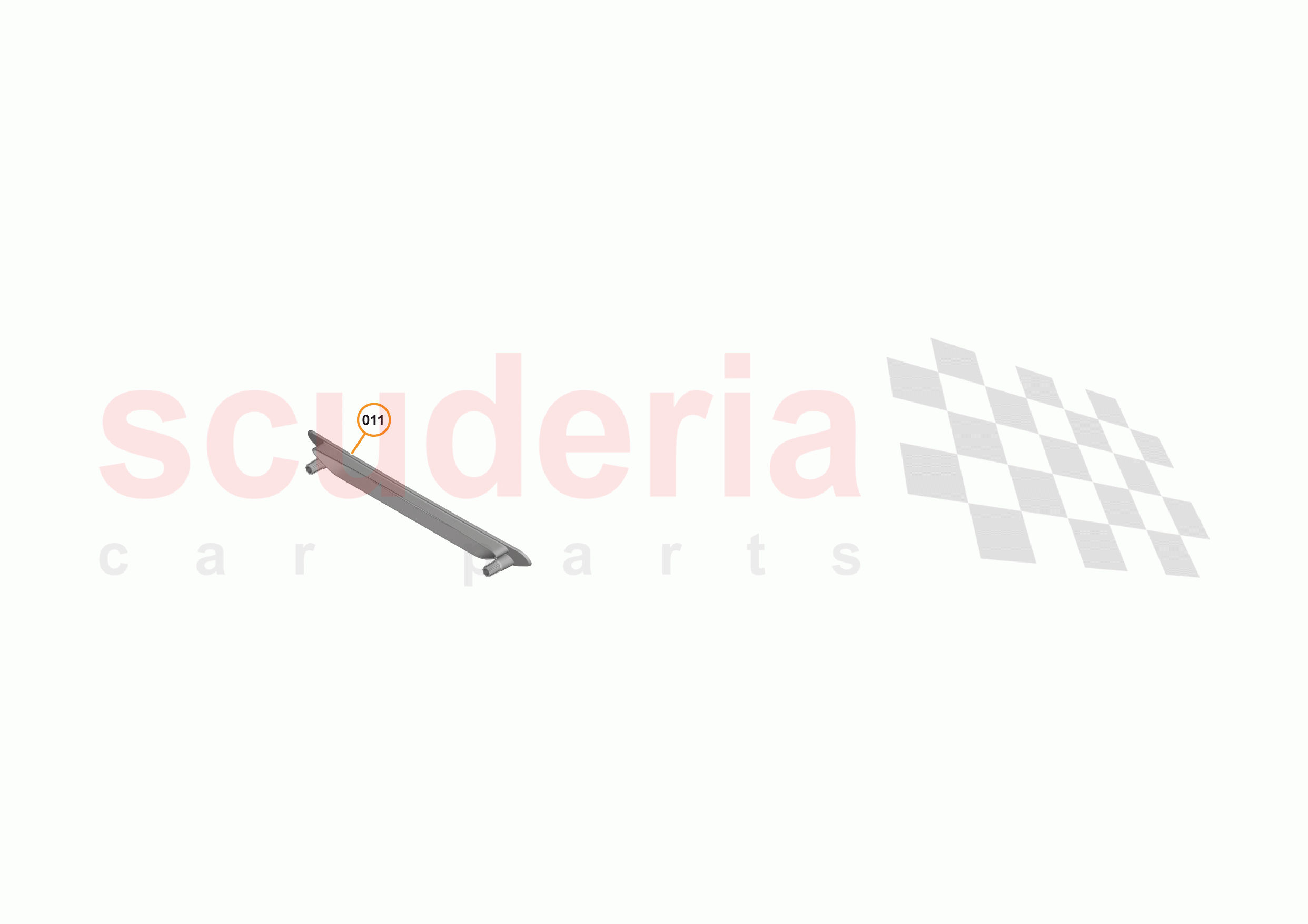 9 - GLAZING - EXTERIOR - 9.2 - BULKHEAD GLAZING - FIXED of McLaren McLaren 540C Coupe