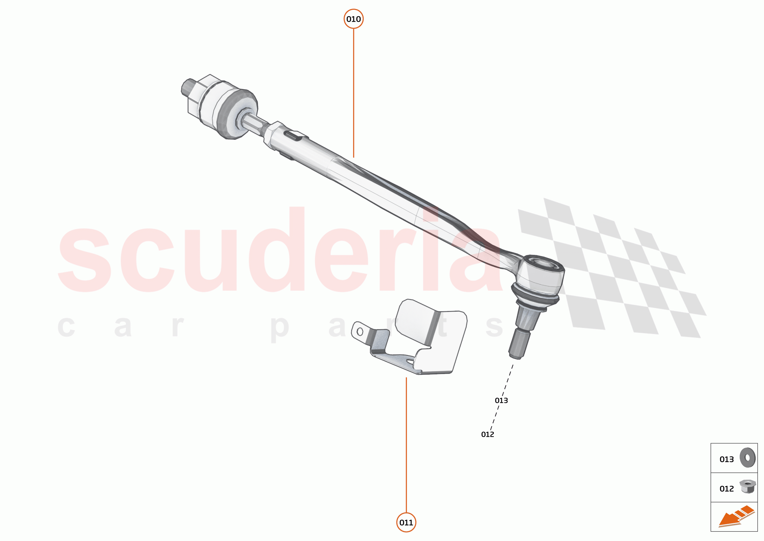 20 - SUSPENSION - REAR - 20.5 - REAR TOE LINK of McLaren McLaren 765LT Spider