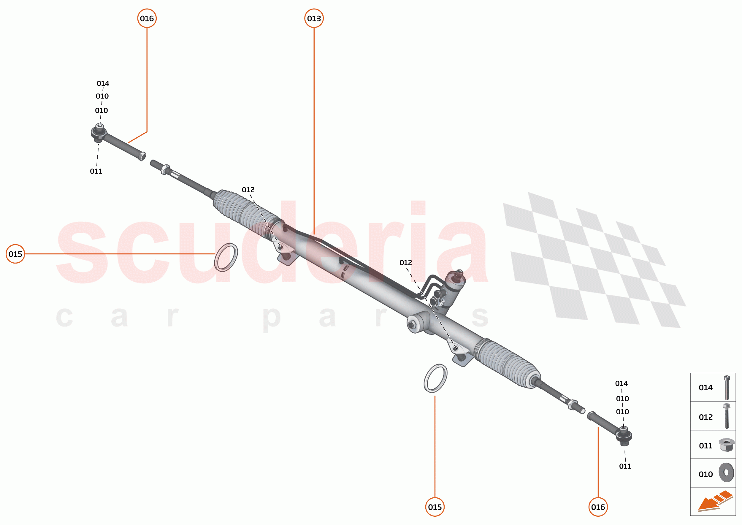 20 - STEERING - 20.3 - STEERING RACK of McLaren McLaren Senna GTR