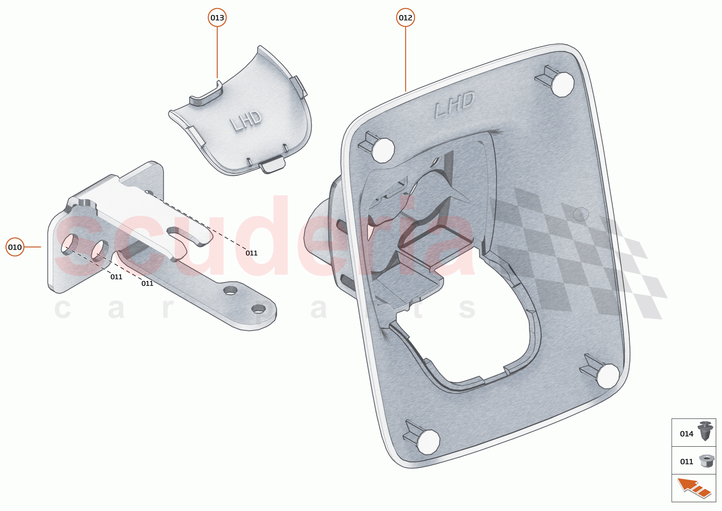 41 - INTERIOR SYSTEMS - 41.3 - ASSY FACIA CONSOLE of McLaren McLaren Artura